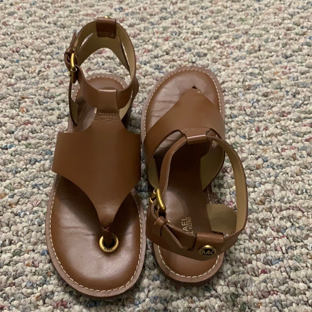 Micheal Kors brown sandals
